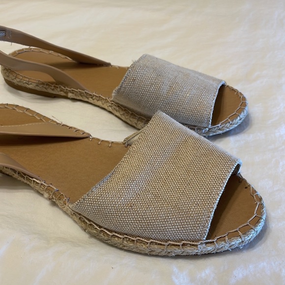 Bamboo Espadrille Flats - Picture 2 of 3